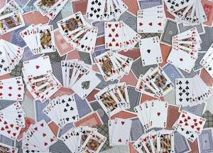 Geschenkpapier Spielkarten, Playing Cards