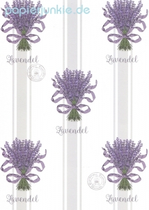 Geschenkpapier Lavendel