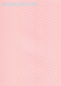 Geschenkpapier Punkte, Pois rosa (Grafiche Tassotti / R*)