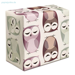 Geschenkpapier Owls