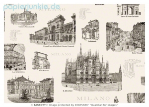 Geschenkpapier Mailand, Milano (R*)