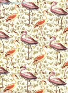 Geschenkpapier Flamingos