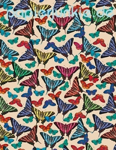 Geschenkpapier KEW - Butterflies, Schmetterlinge