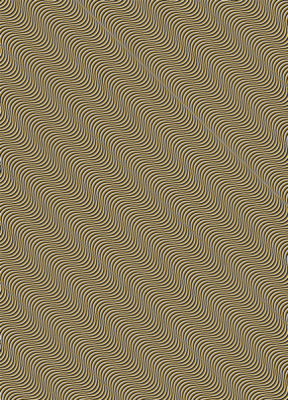 Geschenkpapier Metallic Wave Lines